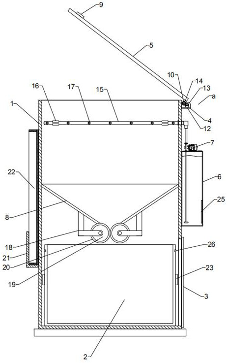 Centralized disinfection and storage equipment for nursing protective articles