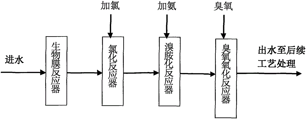 Production process for controlling generation of ozonized bromate