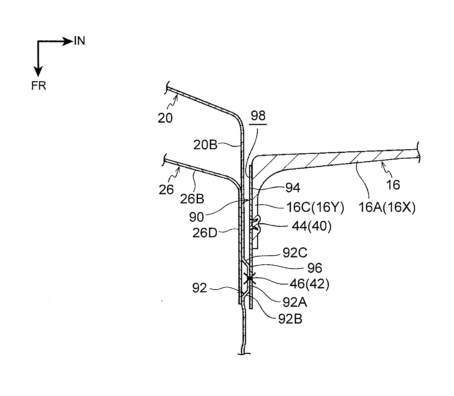 Vehicle body structure