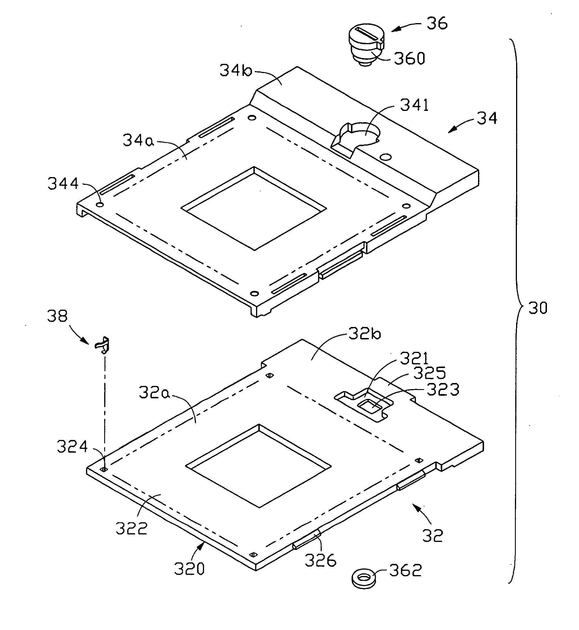 Electrical connector with mounting member and method of making same