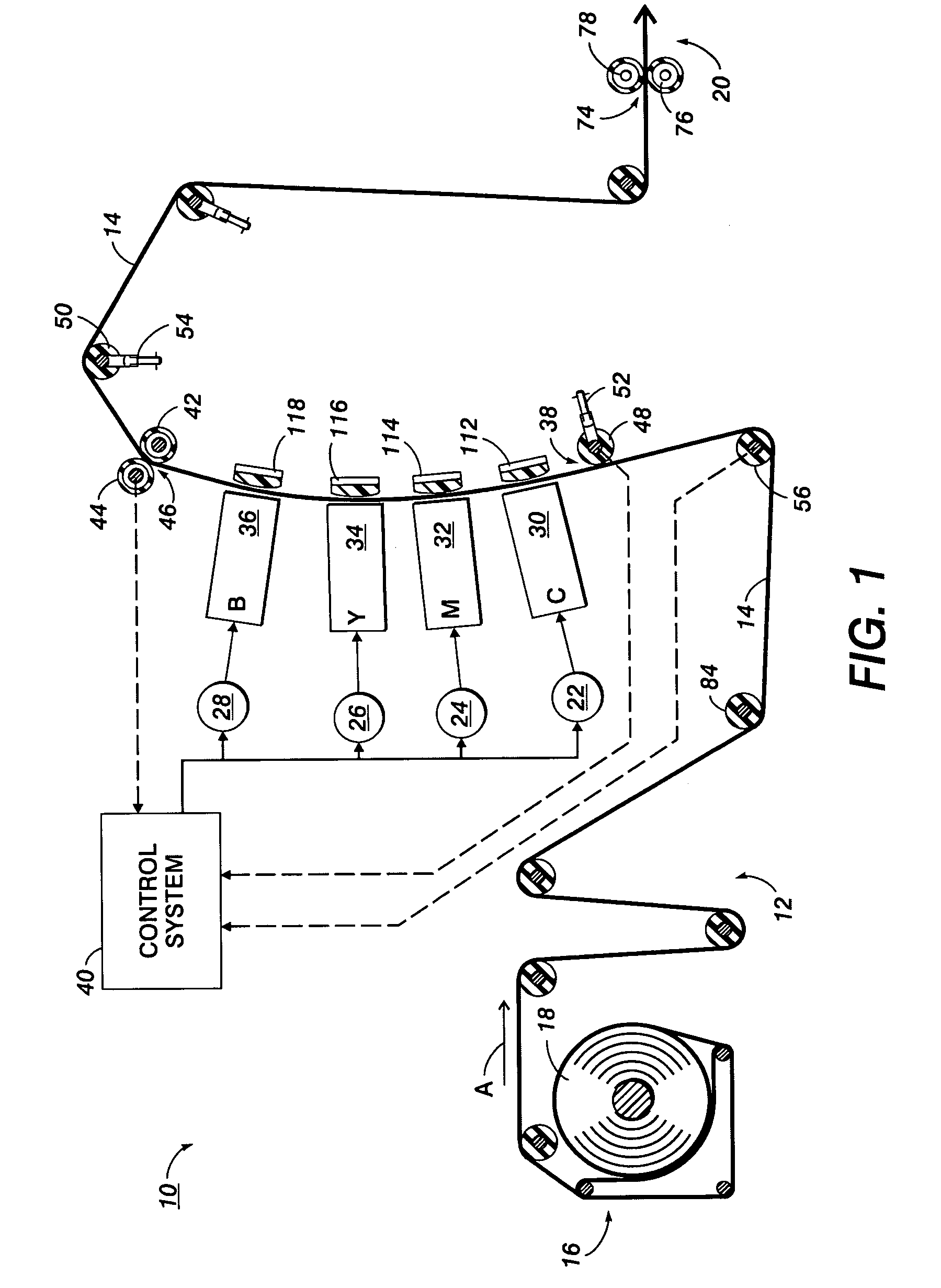 Double reflex printing