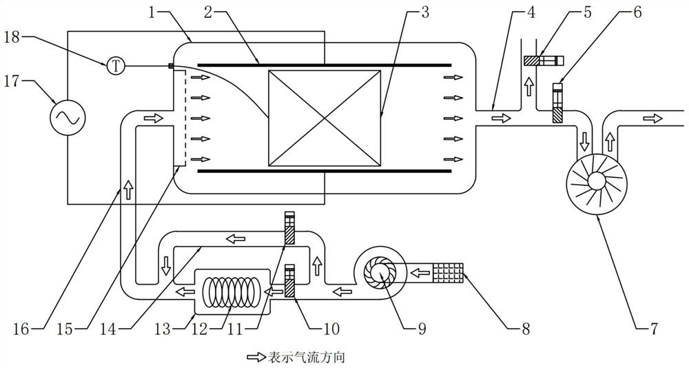 Method and device for removing local moisture in box-packed tobacco