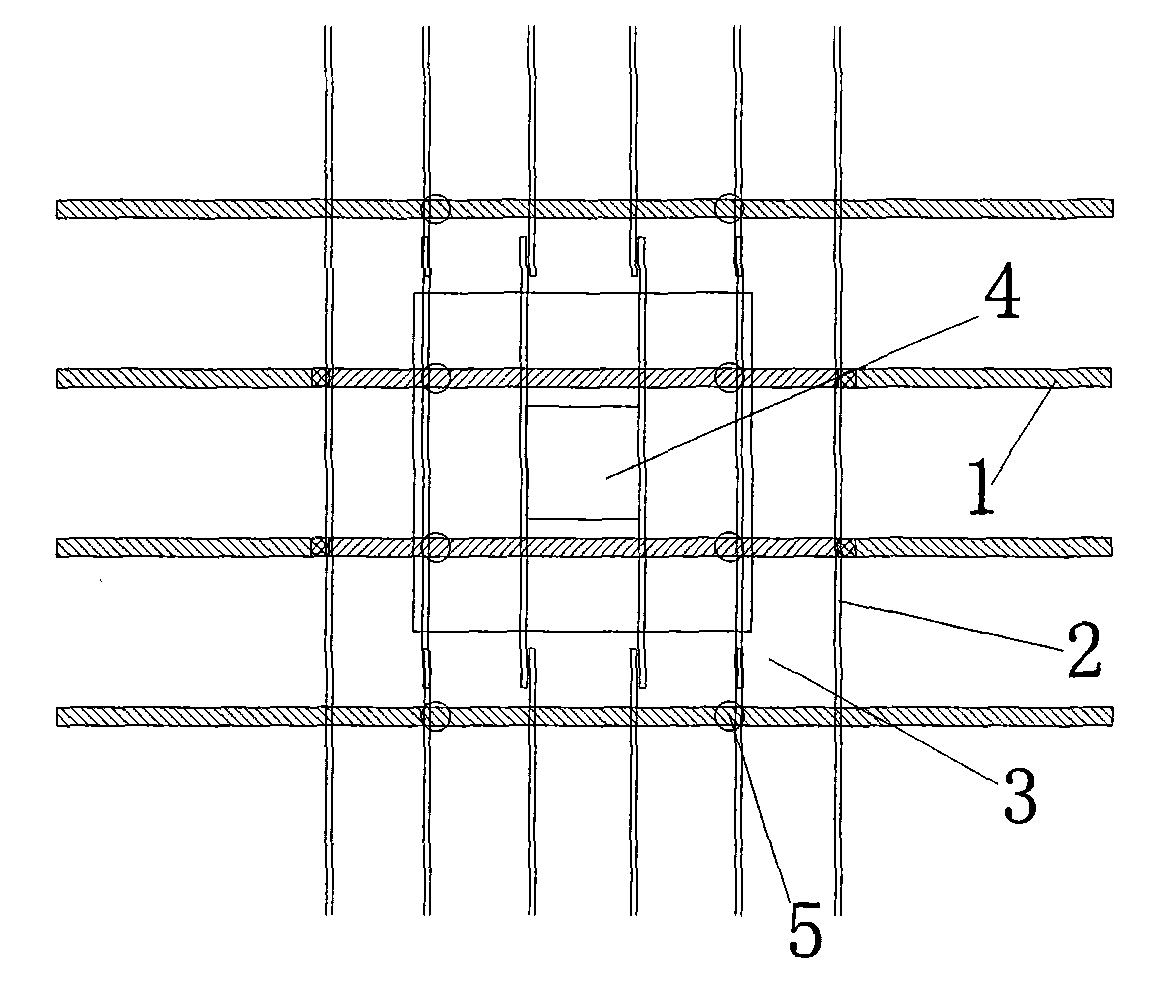 Top-down decreasing-formwork formwork system and construction method