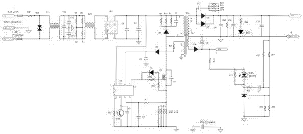 Intelligent privacy glass drive power supply