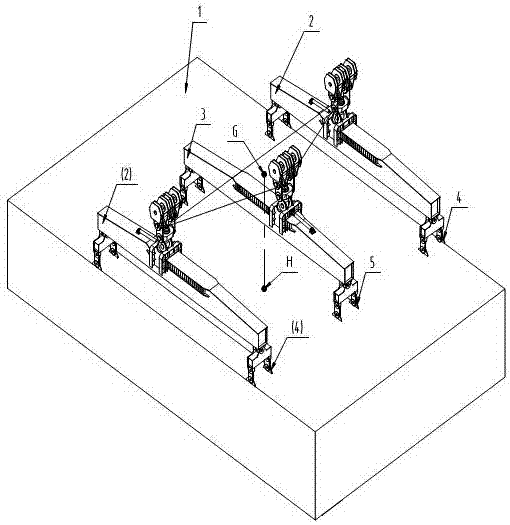 A Balanced Hoisting Mechanism for Hoisting Heavy Parts