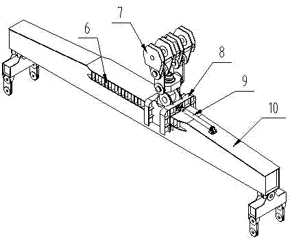 A Balanced Hoisting Mechanism for Hoisting Heavy Parts