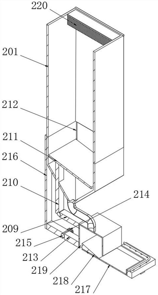 Outdoor survey type automatic bird feeding device