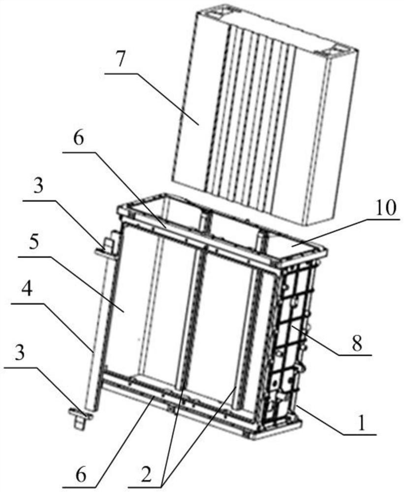 Electric pile packaging box