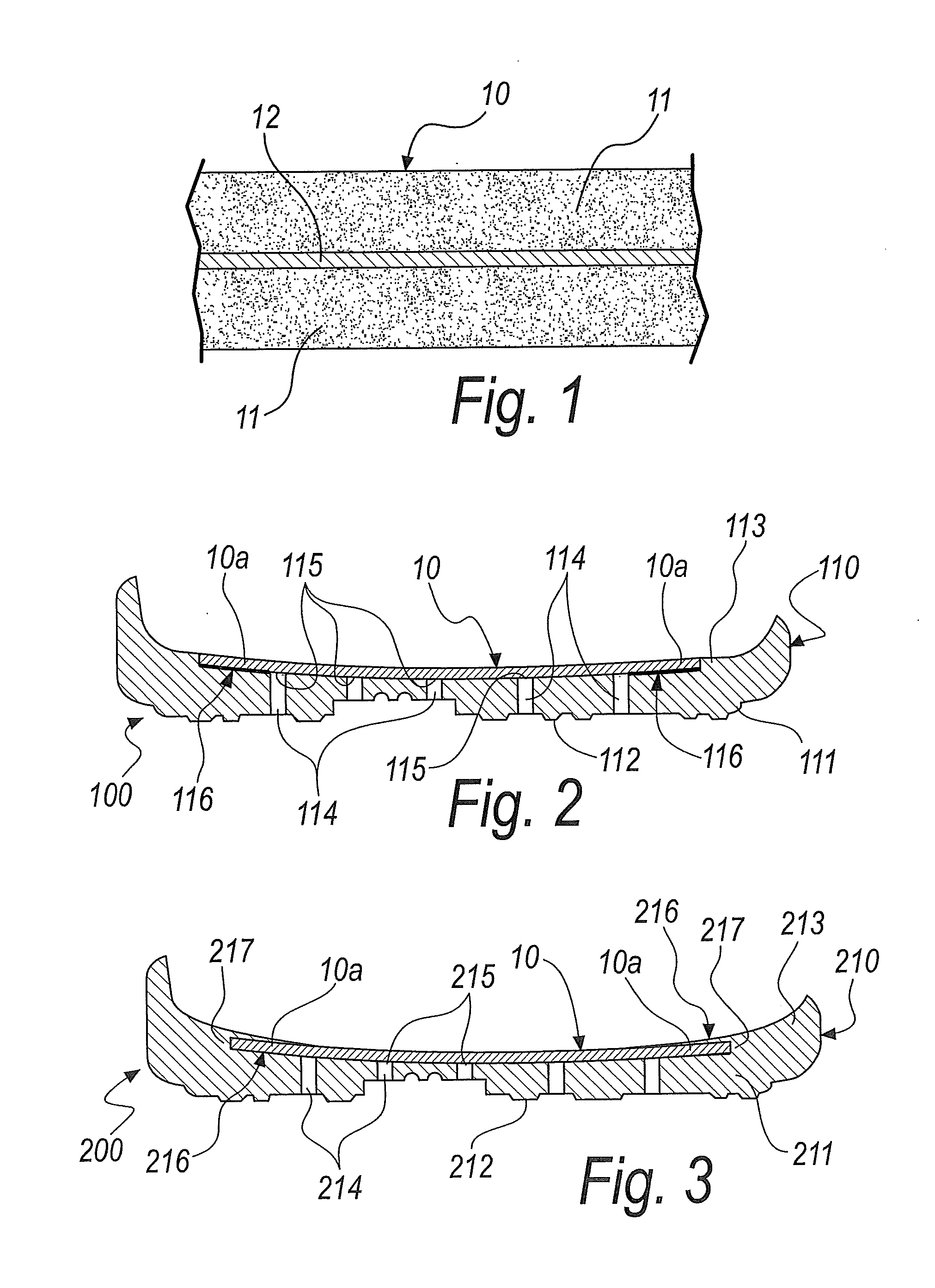 Insert for vapor-permeable and waterproof soles