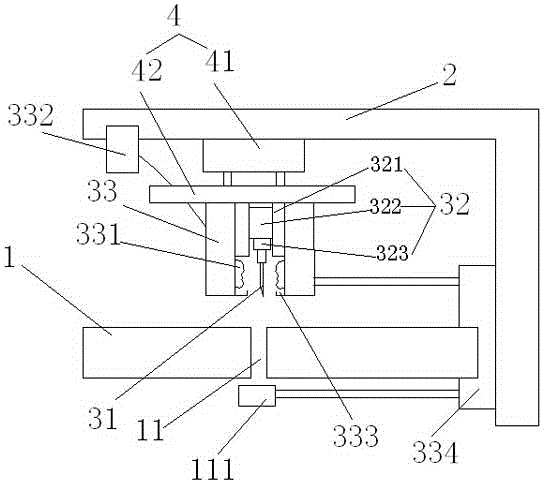 Efficient cutting device for sofa leather