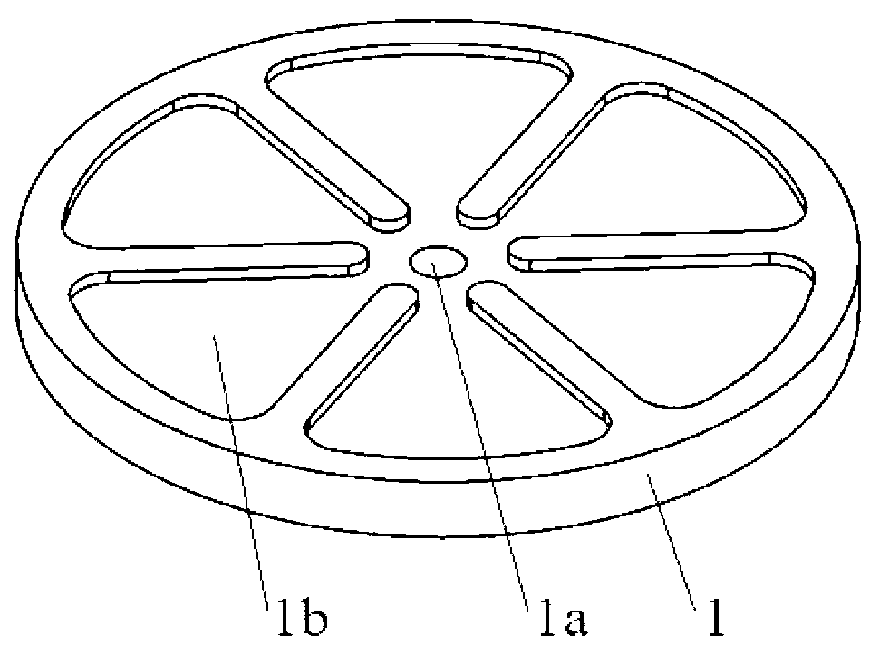 Inner-cooling bonded abrasive grinding disc