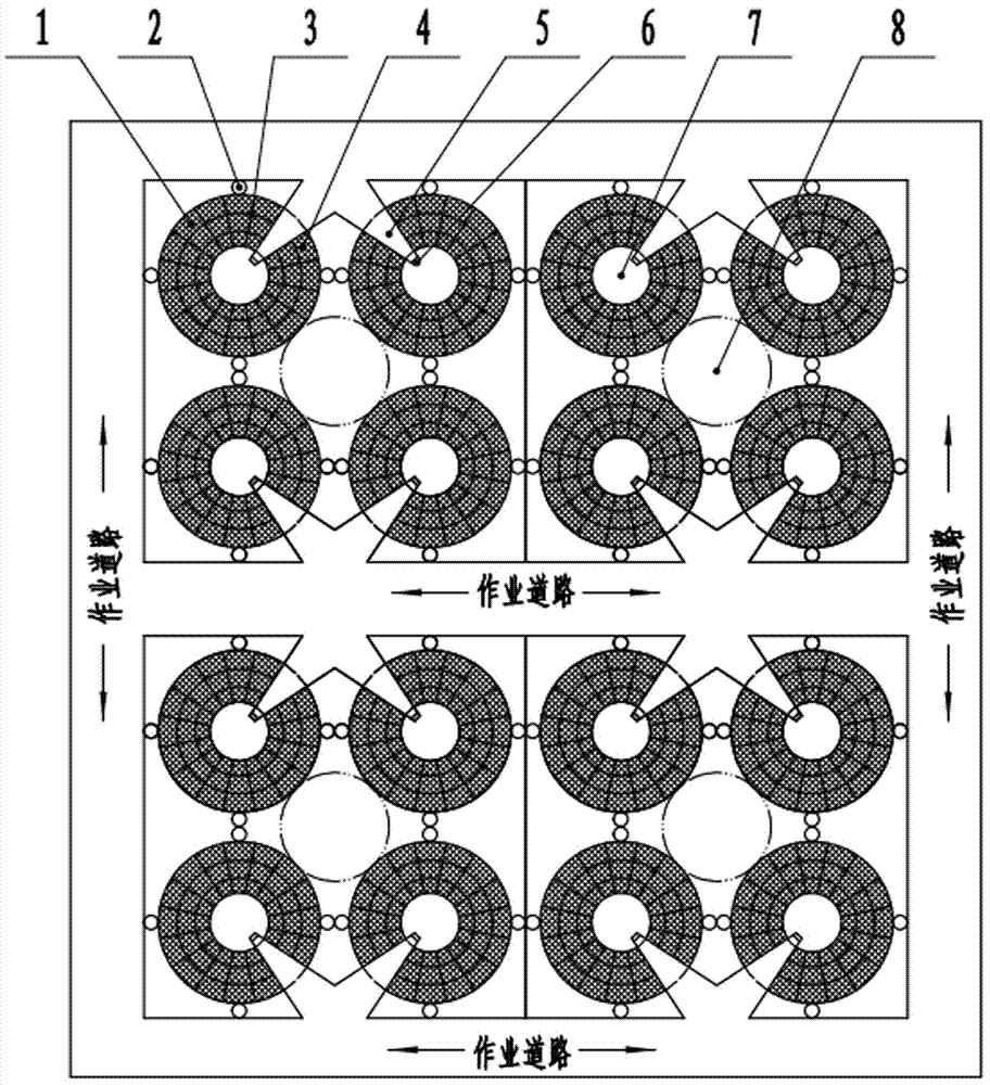 Water surface rotary carrier farming and fishery stereoscopic production automatic system