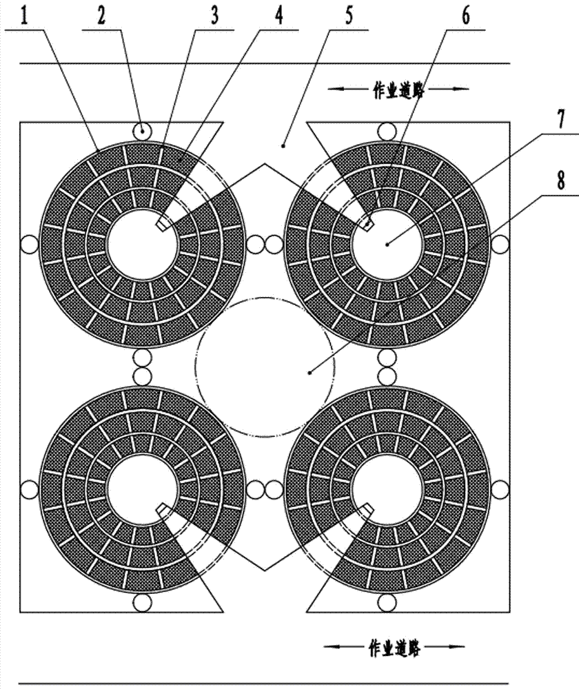 Water surface rotary carrier farming and fishery stereoscopic production automatic system