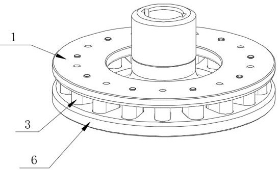 Special rotating disc for atomizer