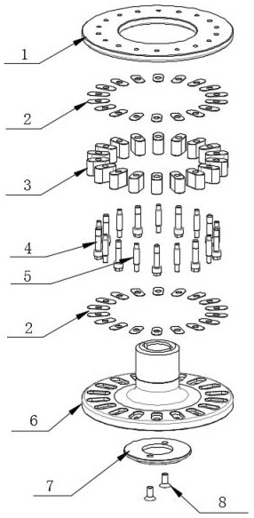 Special rotating disc for atomizer