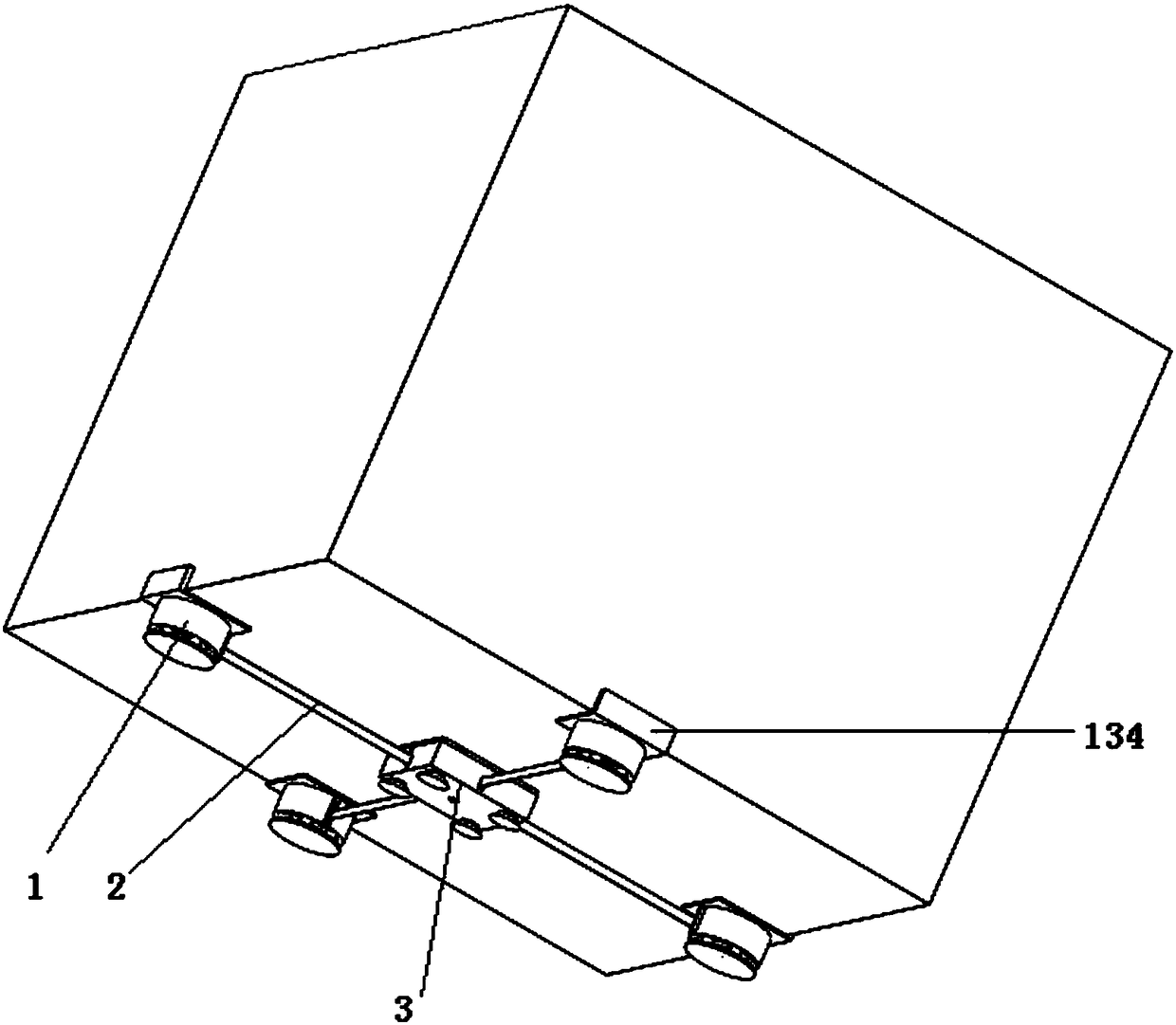 Light portable carton printer bearing protection device