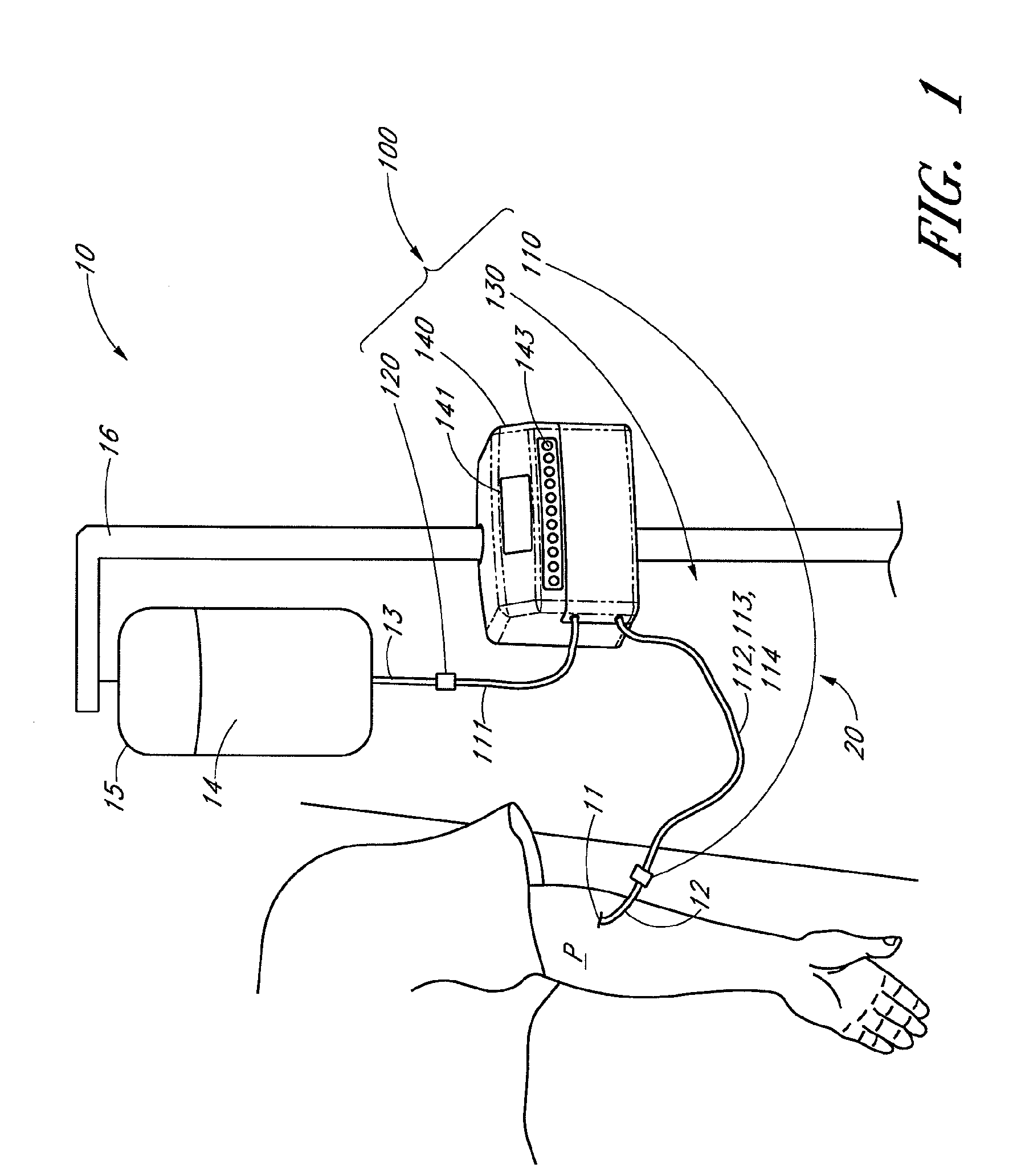 Anti-clotting apparatus and methods for fluid handling system