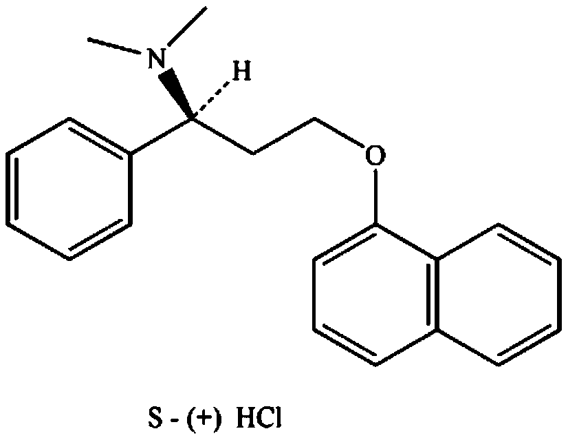 Dapoxetine hydrochloride tablet and preparation method thereof