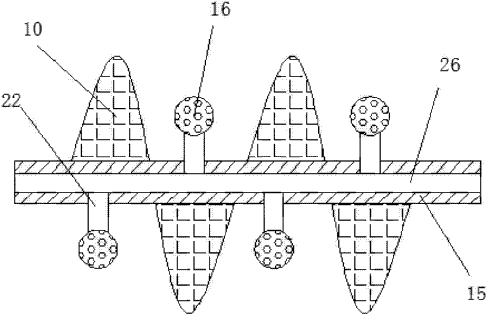 Atomizing oil injection mixing device for feed production