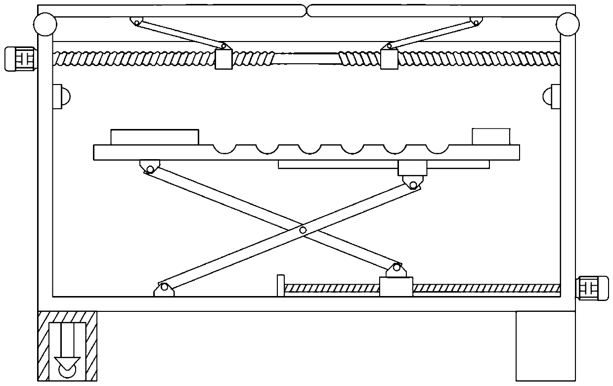 Instrument supporting bracket for otolaryngology department