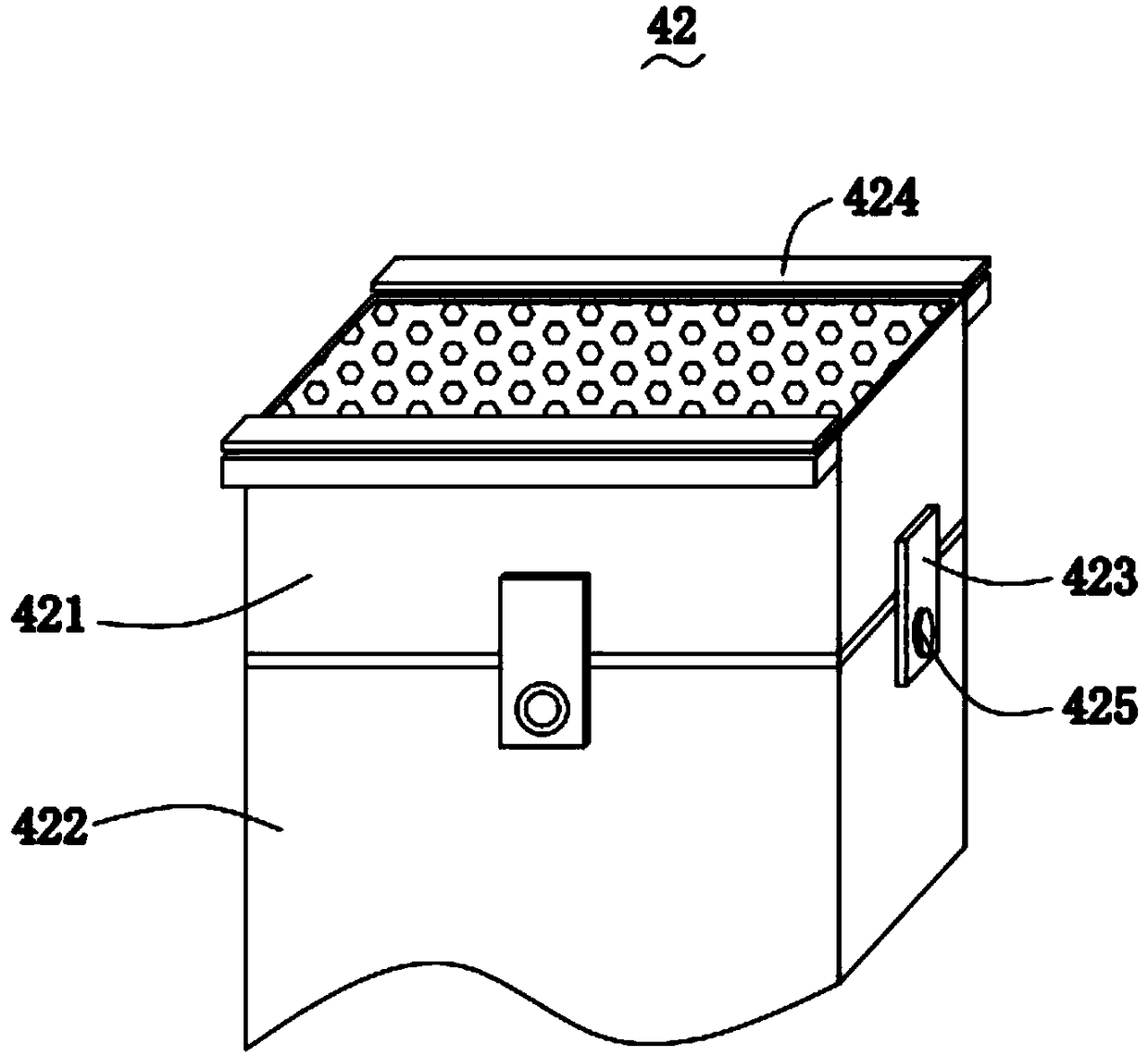 Dry ammonia process chemical waste gas desulfurization and denitration device