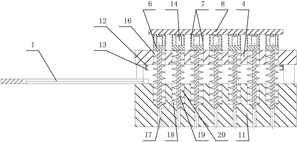 Height detecting and sorting apparatus of workpieces