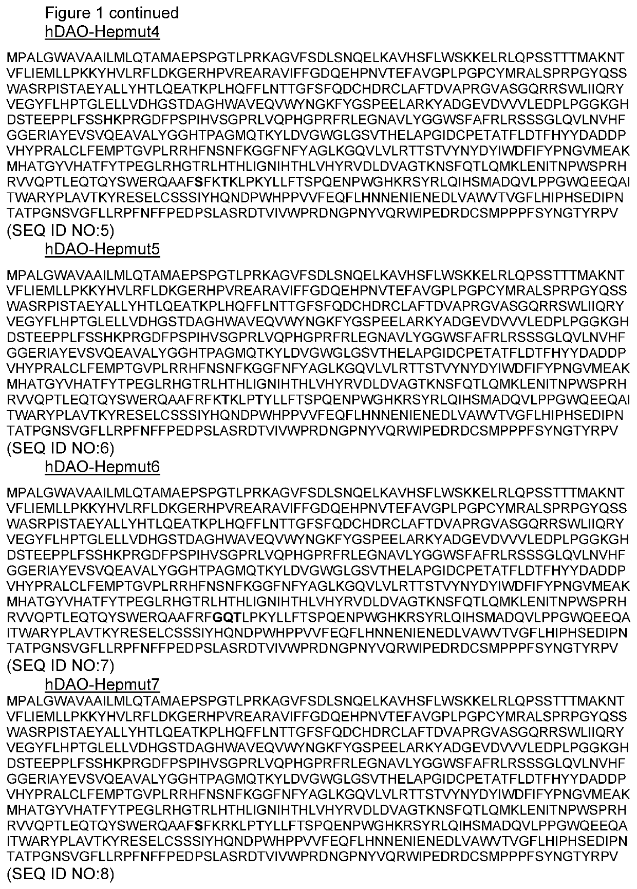 New recombinant diamine oxidase and its use for the treatment of diseases characterized by excess histamine