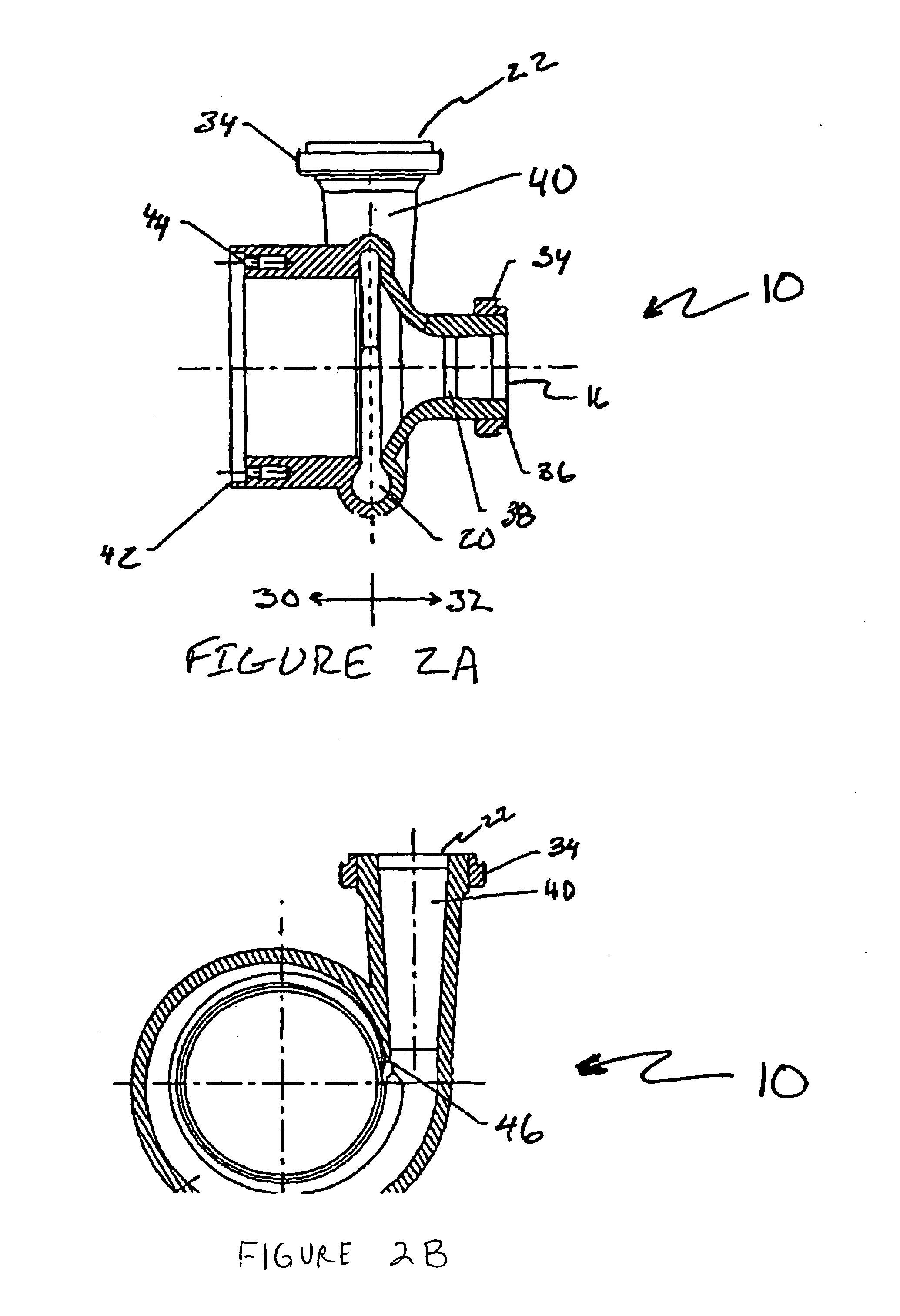 Ventricular assist system secondary impeller