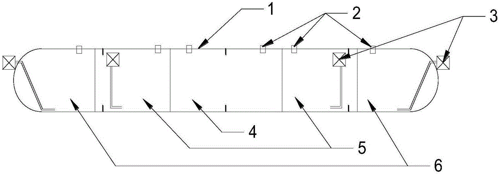 Variable-buoyancy buoyancy tank and application thereof