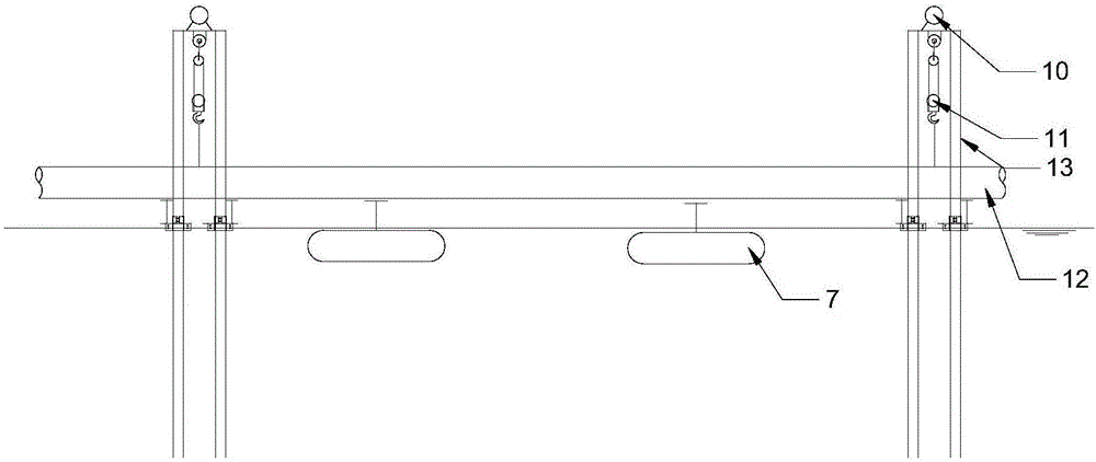 Variable-buoyancy buoyancy tank and application thereof