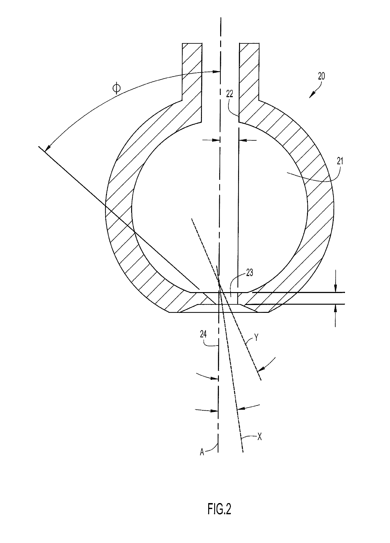 Fluidic scanner nozzle and spray unit employing same