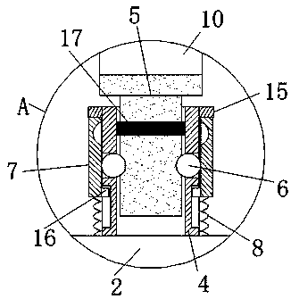 Negative-pressure gastric lavage device used in pediatric department