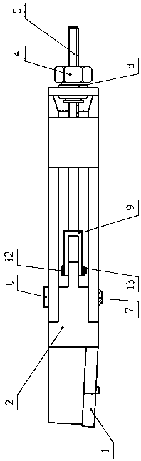 A retractable tool for machining large-diameter inner holes on CNC lathes