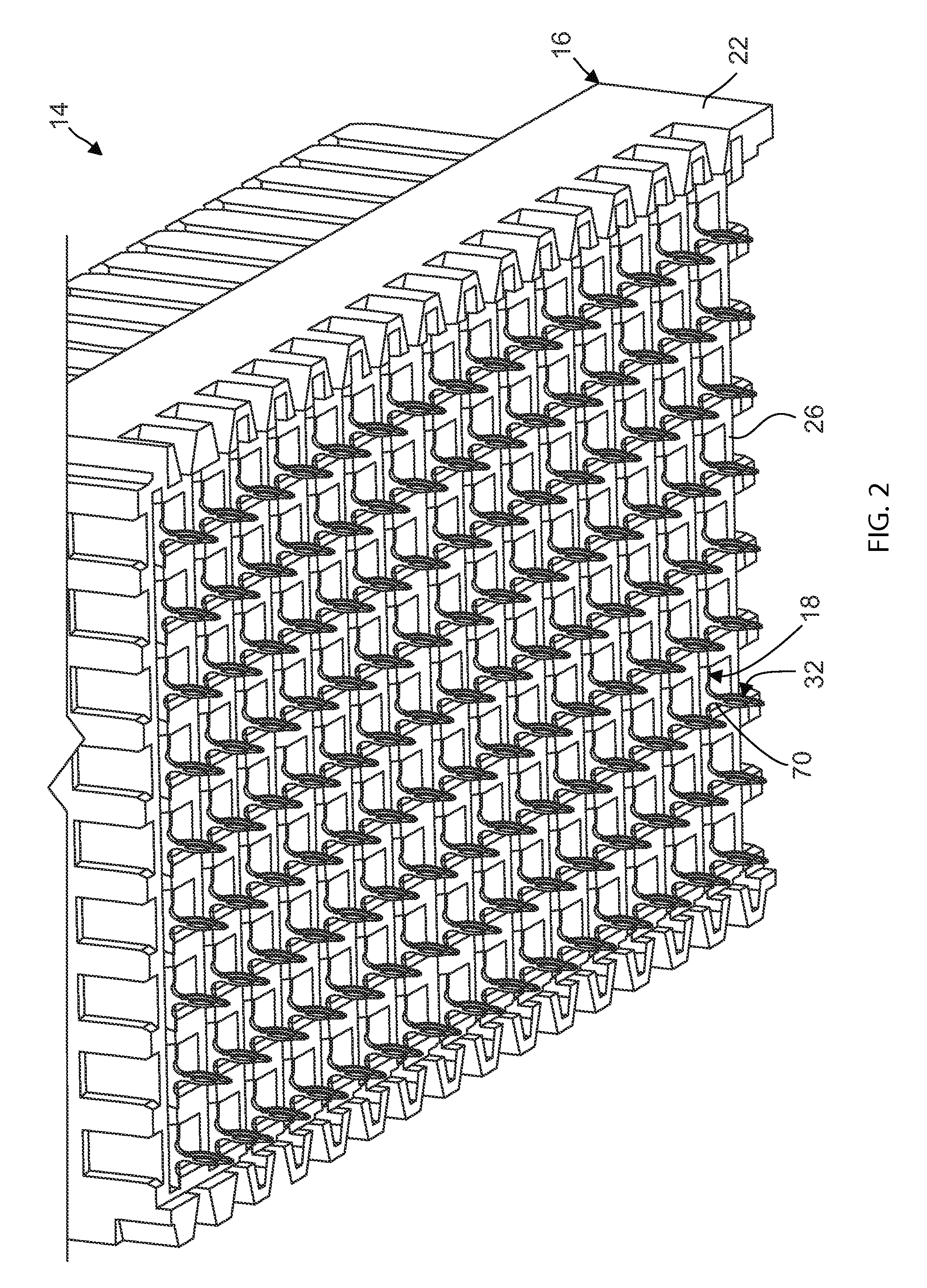 Eye-of-the needle pin of an electrical contact