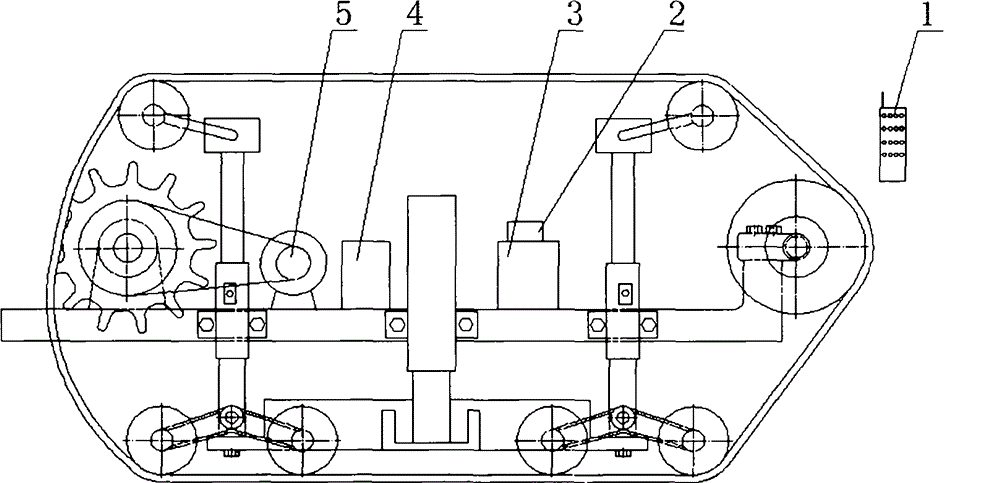 Electronic remote control variable speed gear based on green house electric tractor