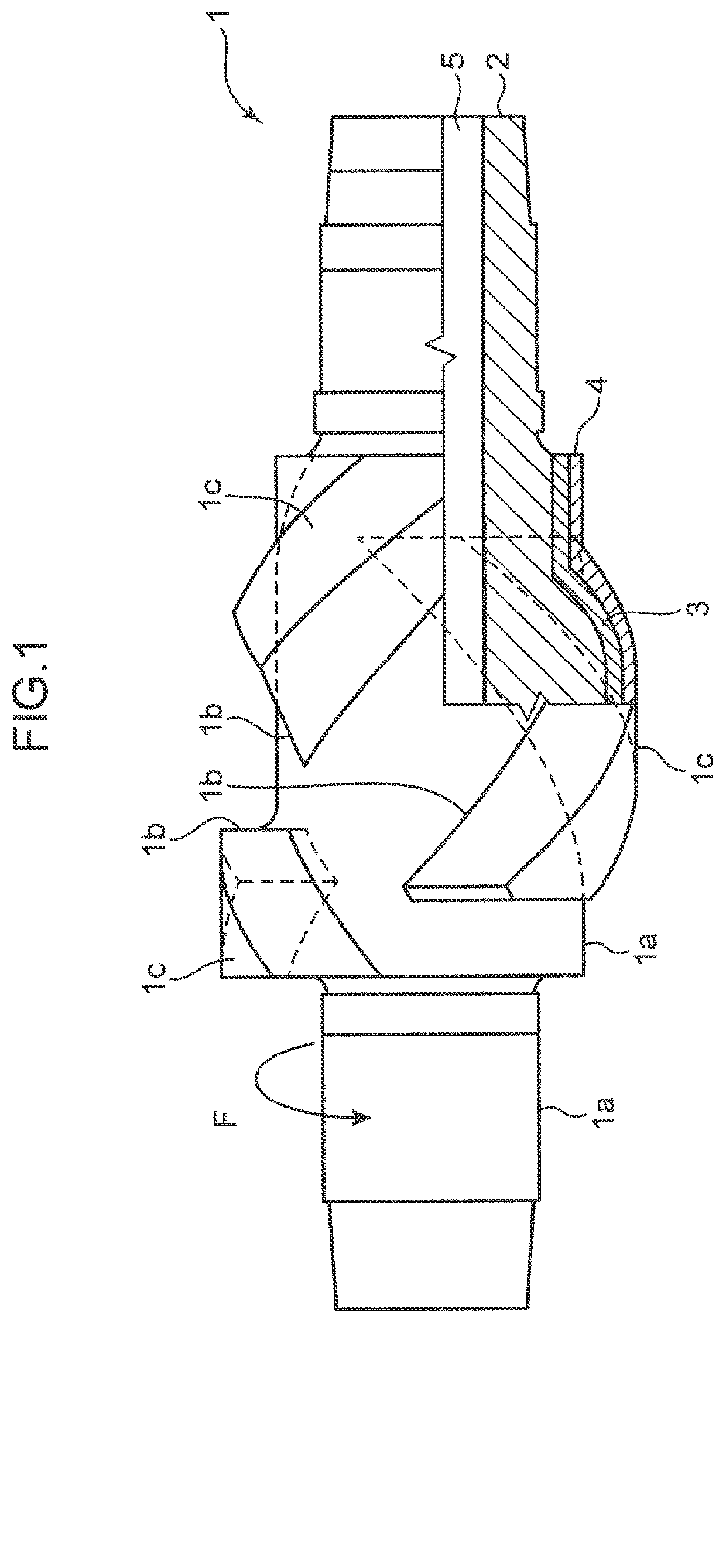 Kneading rotor, kneading machine, method for kneading rubber material, and method for manufacturing kneading rotor
