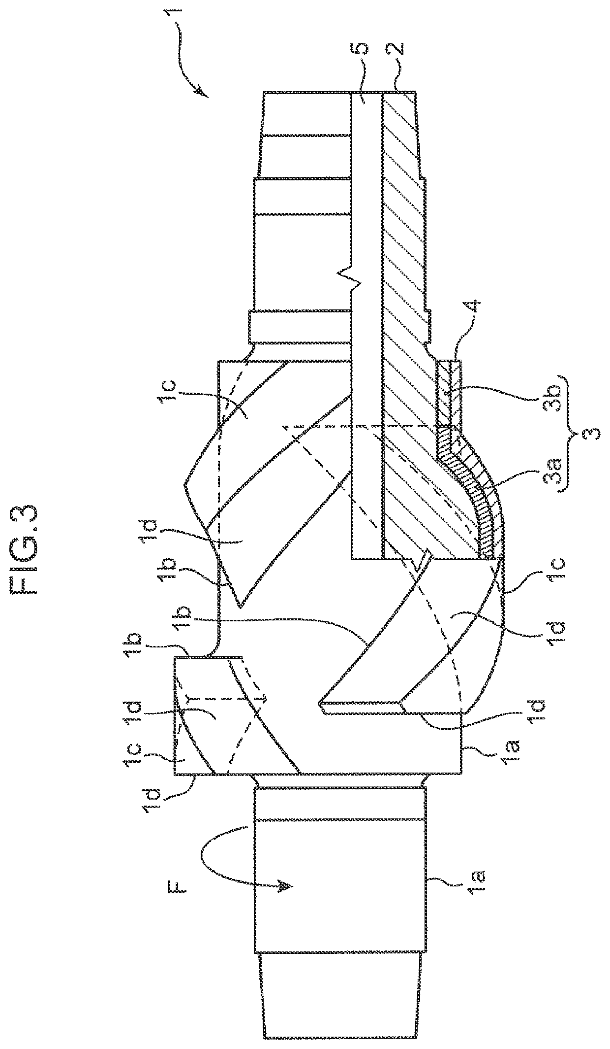 Kneading rotor, kneading machine, method for kneading rubber material, and method for manufacturing kneading rotor