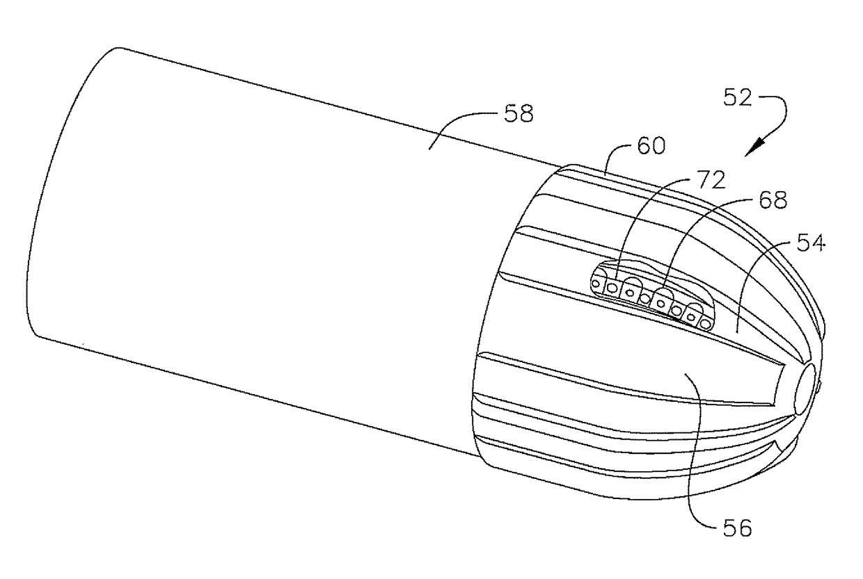 Reamer shoe attachment for flexible casing shoe