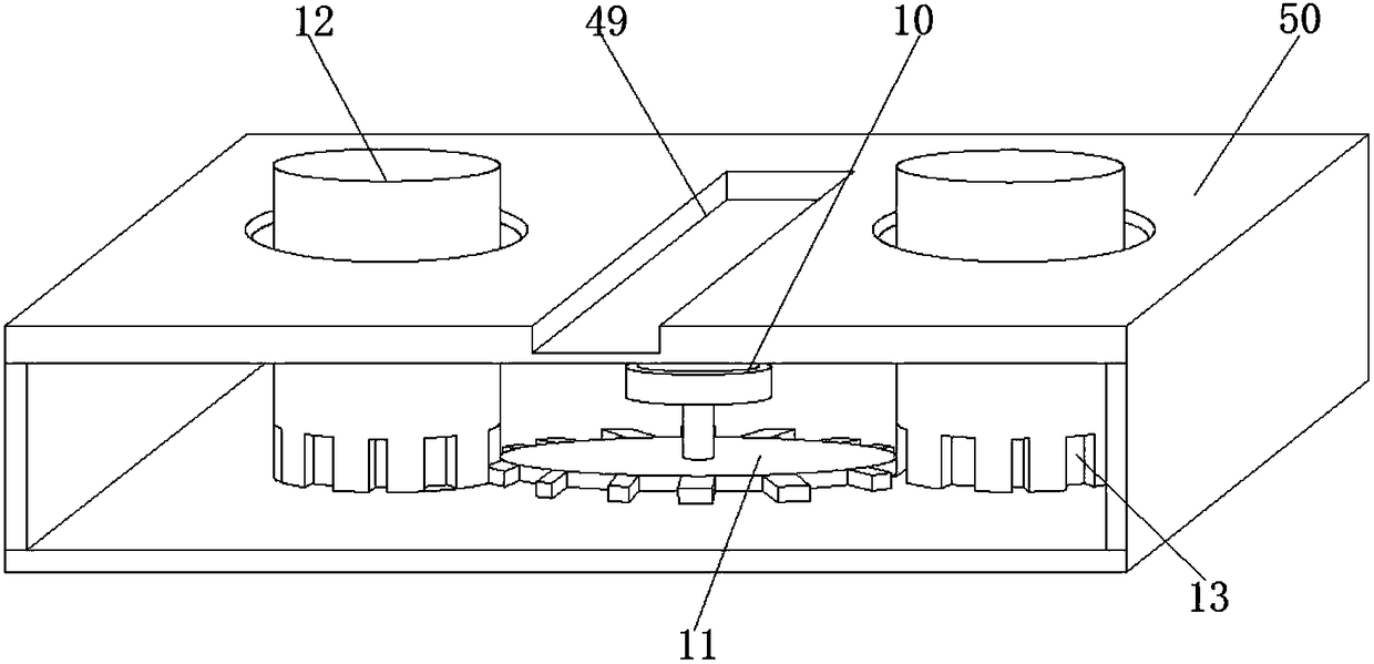 Dehydrating and drying equipment for external force neutralization extruding type yarn ball based on centrifugal force