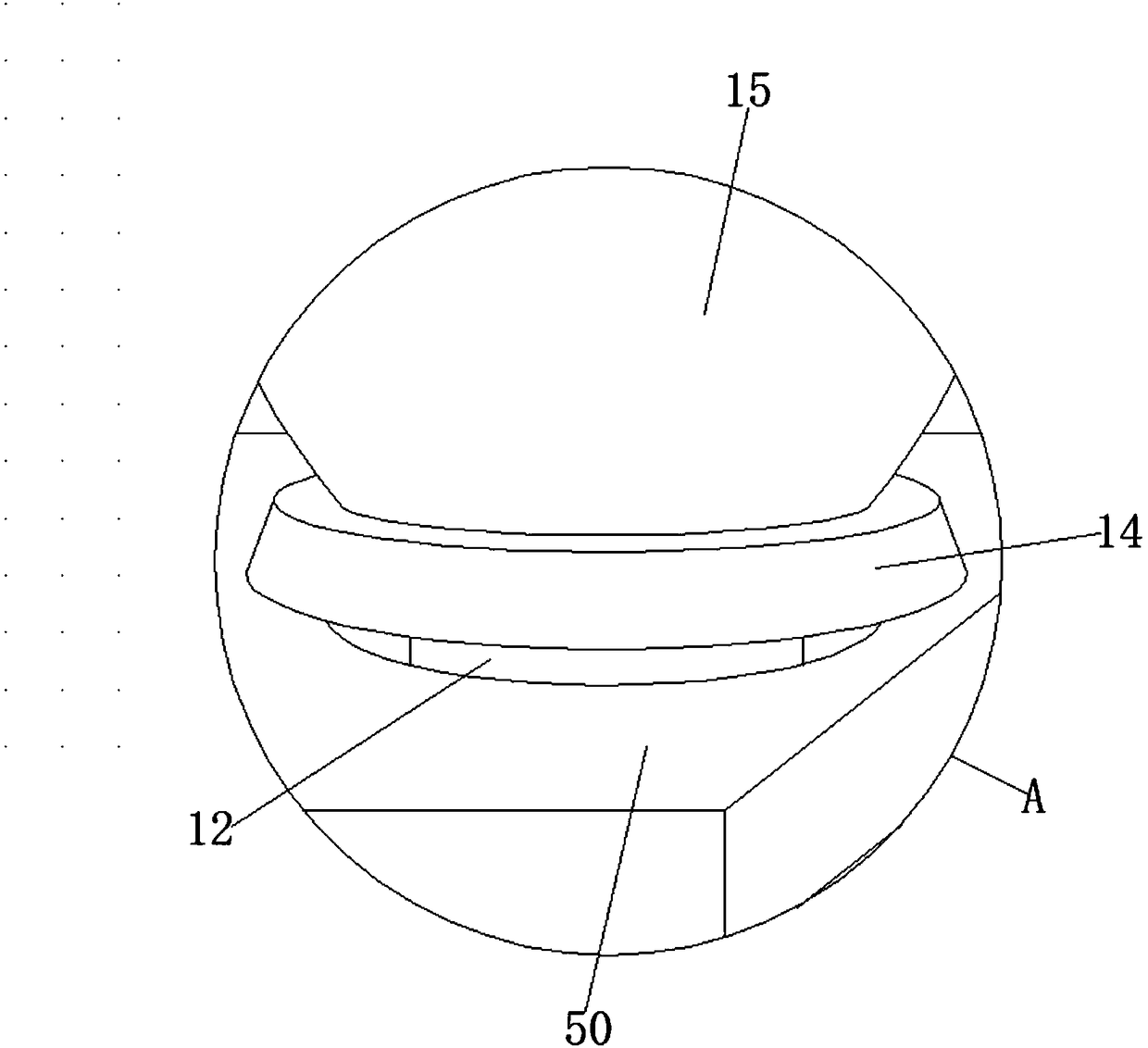 Dehydrating and drying equipment for external force neutralization extruding type yarn ball based on centrifugal force