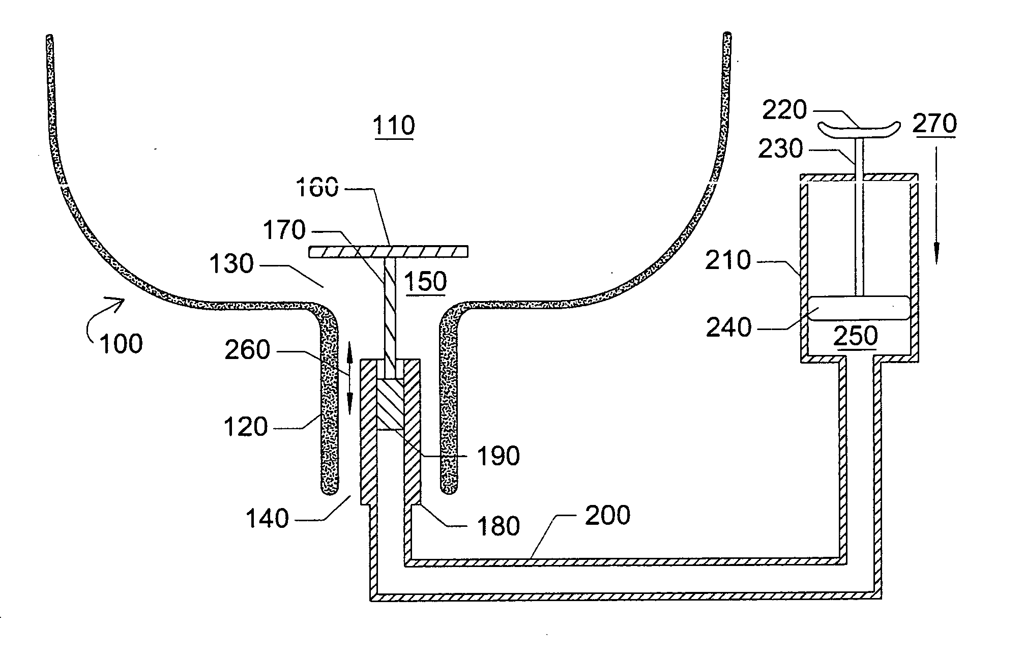 Pneumatically actuated drain stopper system and apparatus