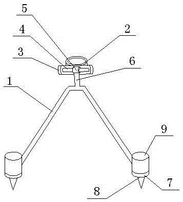 A safe and reliable fire extinguishing launch bracket with long service life