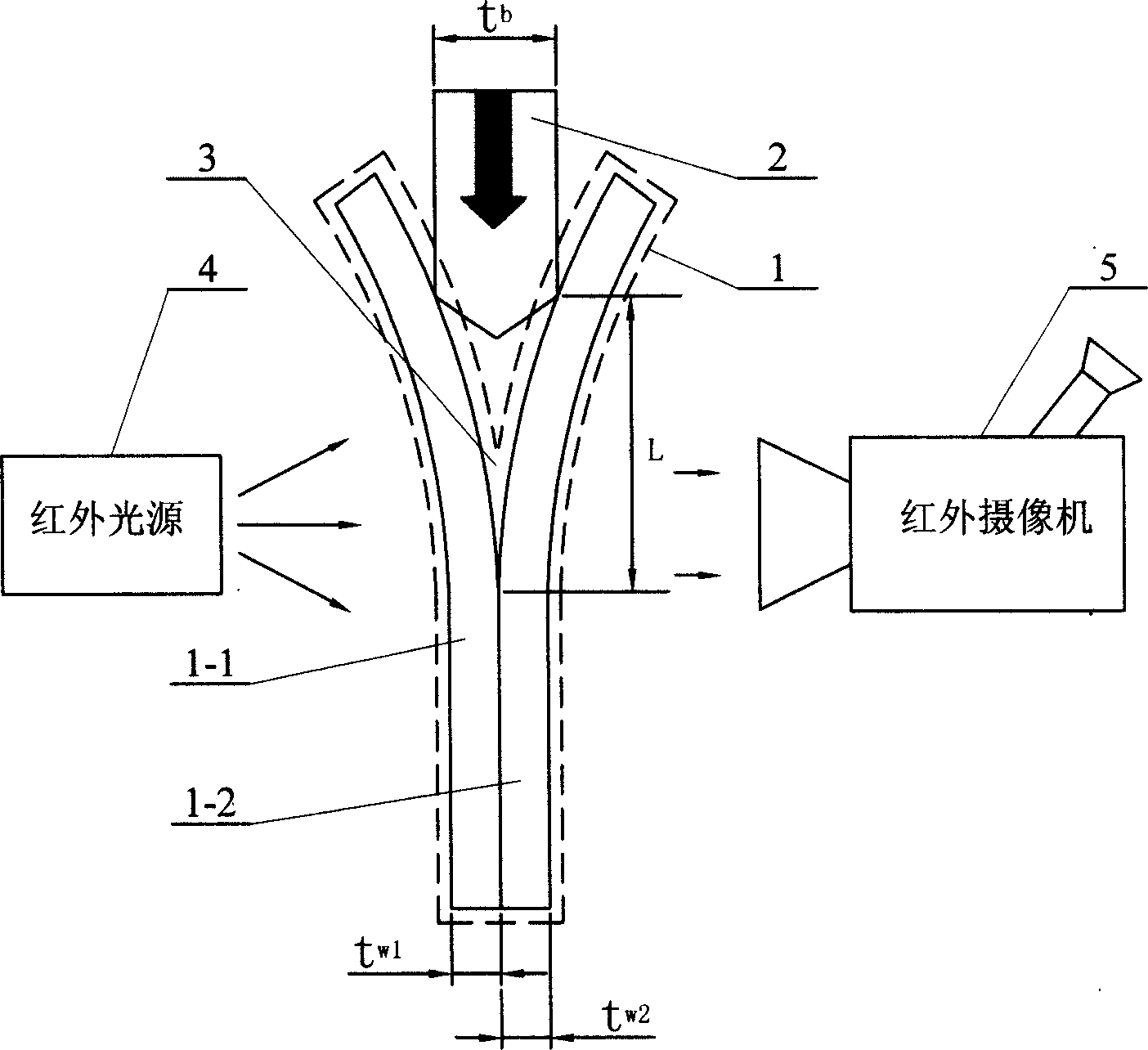 Measuring method for silicon sheet binding strength