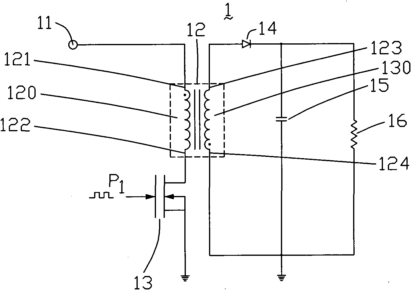 Backlash converter