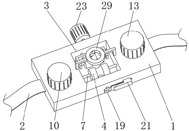 Interventional catheter auxiliary device for emergency nursing