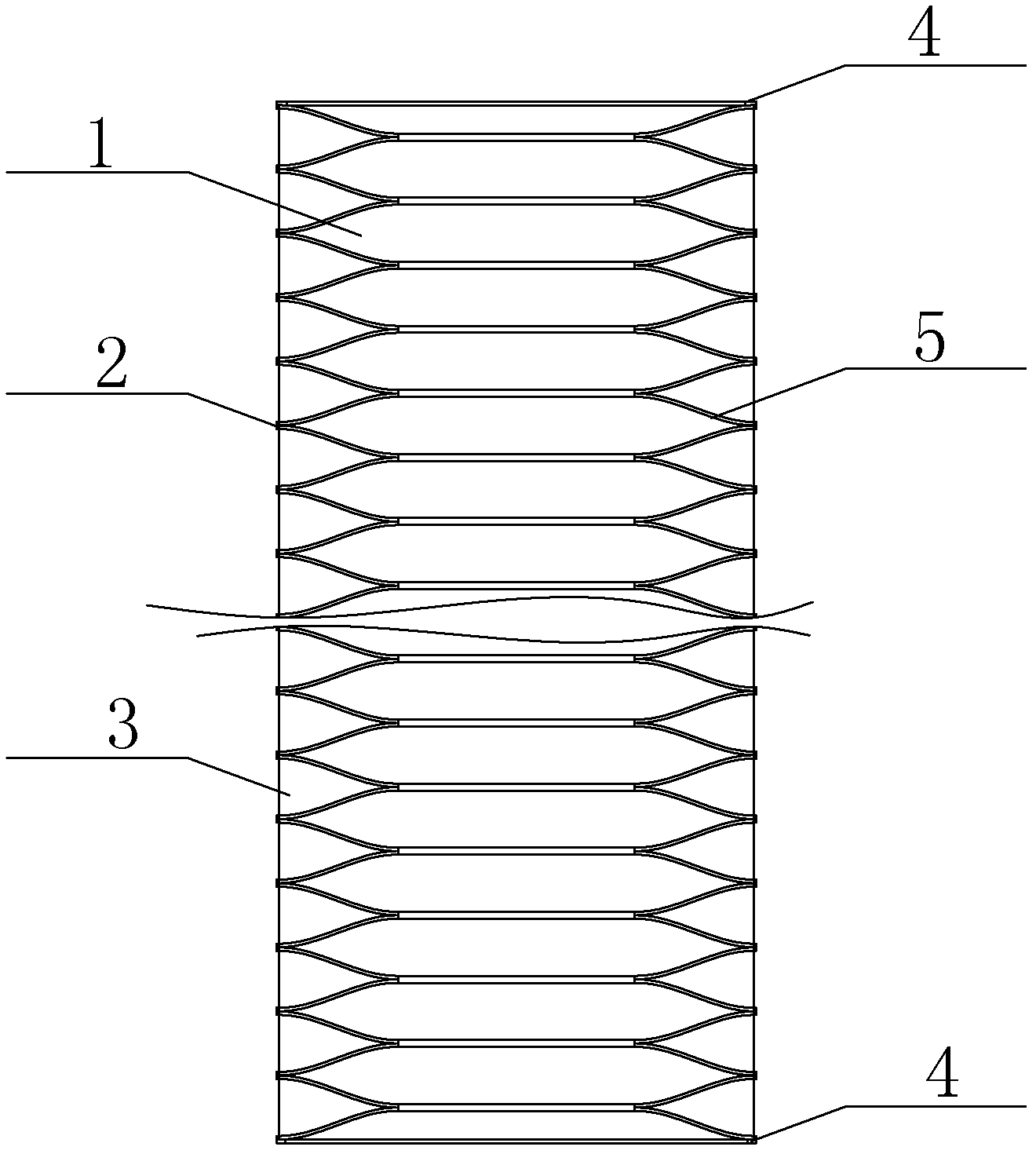 Anti-stuck diaphragm for plunger oil pump and machining method of same