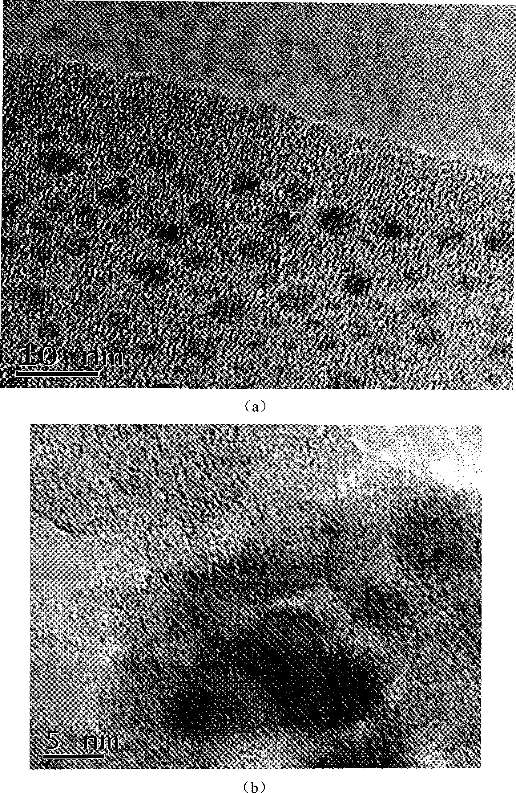 Method for preparing nano Fe3O4/SiO2 composite aerogel granule by supercritical process