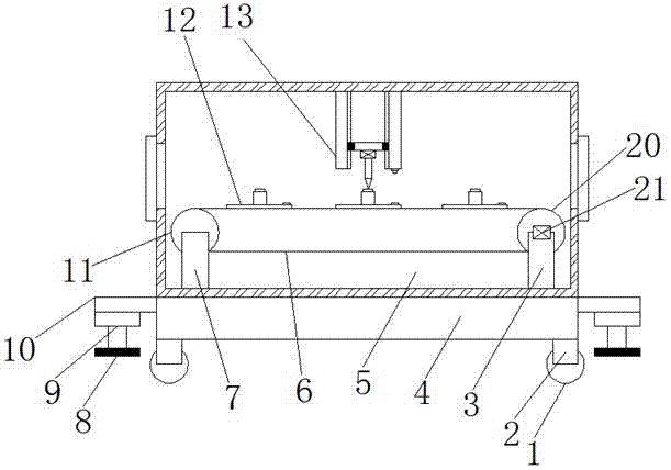 Continuous perforating apparatus for medical aluminum-foil bottle caps