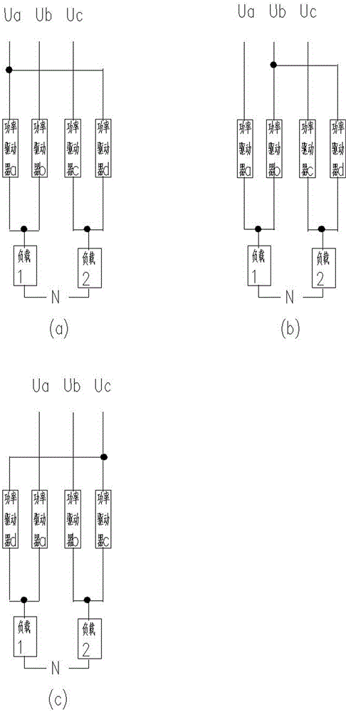 Single-phase load control device and method