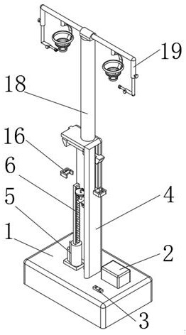 Medicine bottle auxiliary suspension device for patient infusion